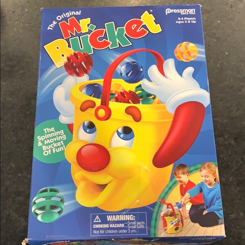 Mr. Bucket Game ages3+